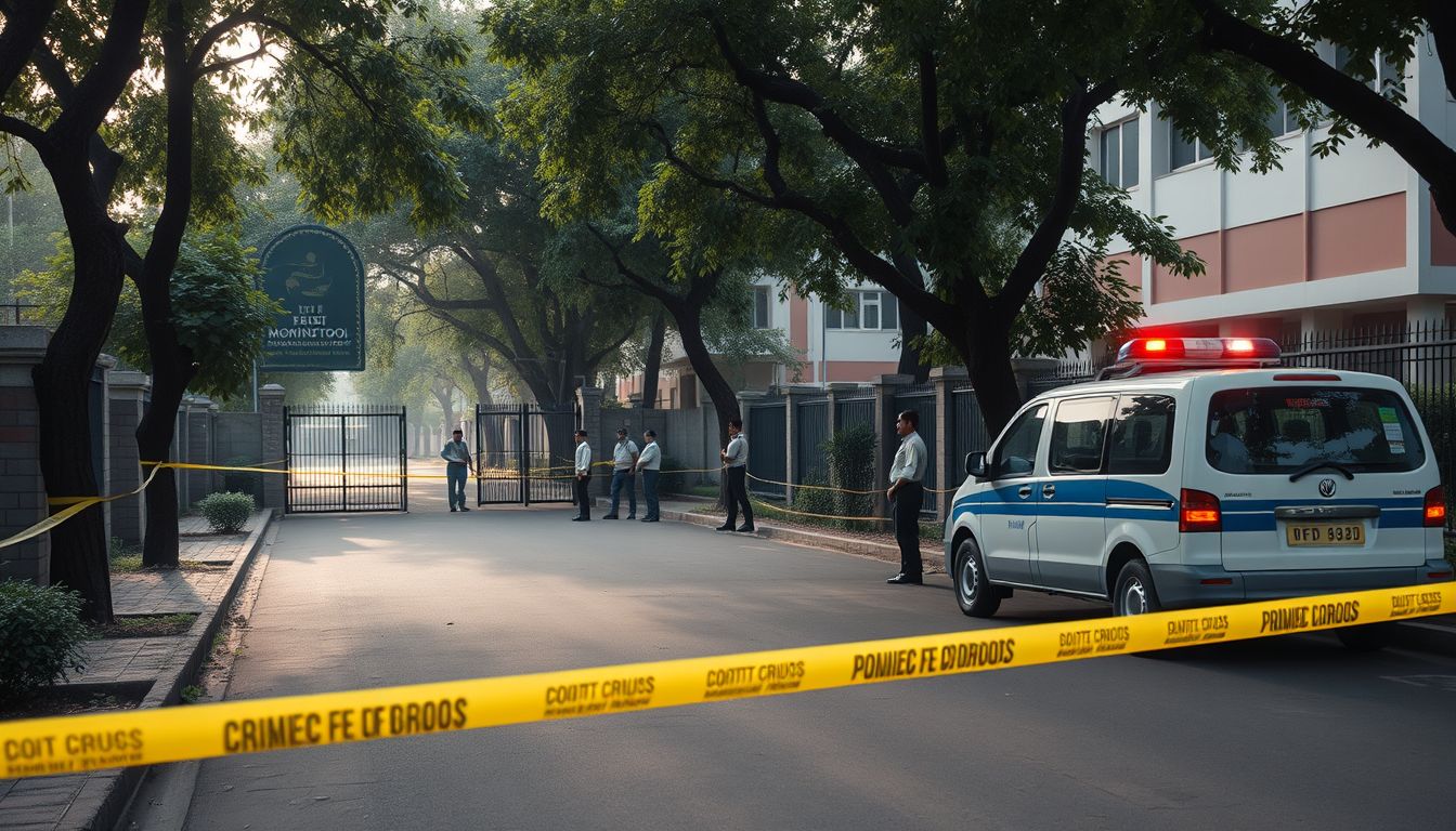 Man Found Dead Outside Naraina Vihar Girls' School, Taxi Driver Detained