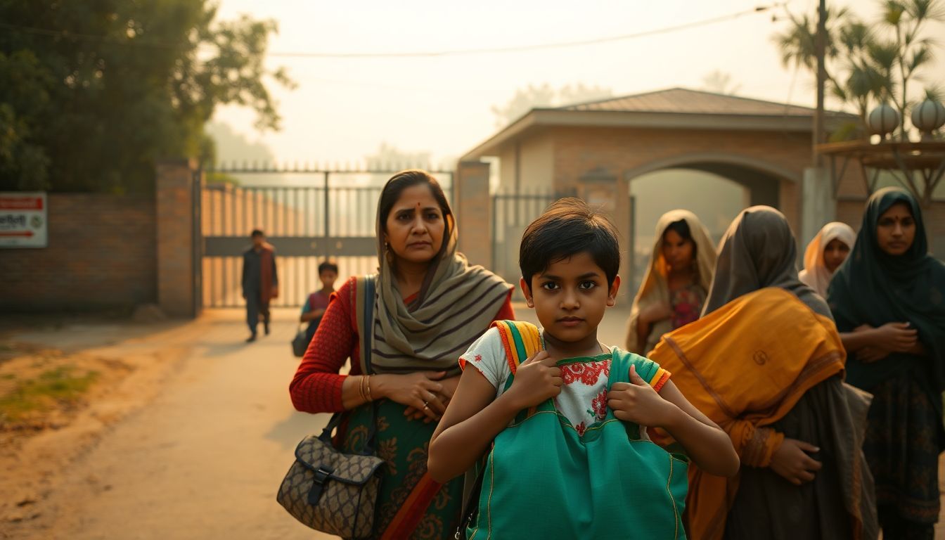 Chandpur parents protest MCD school merger as 50 primary students stay home
