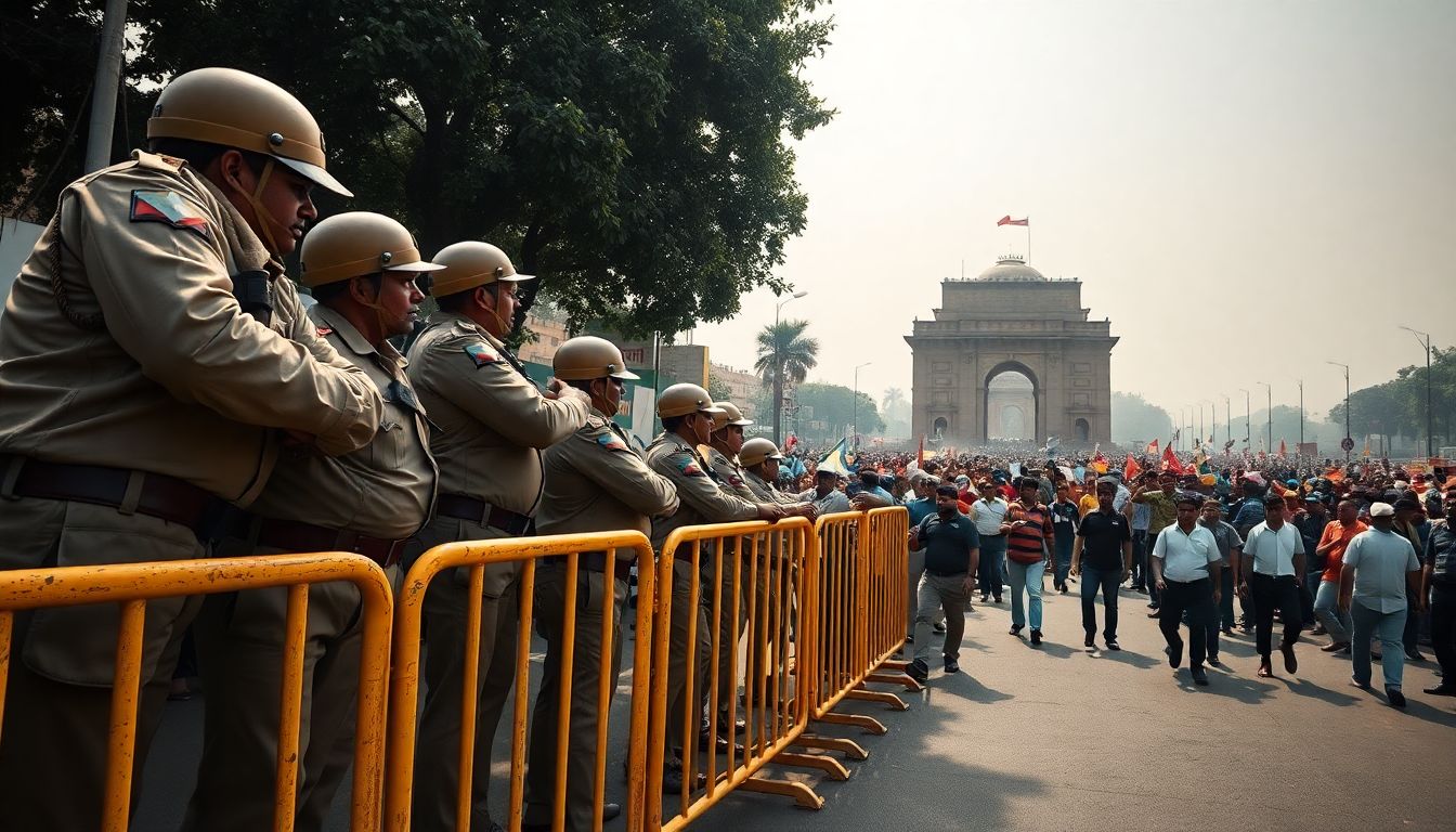 Delhi Police Detain Over 700 at Jantar Mantar Protest Against CEC Gyanesh Kumar