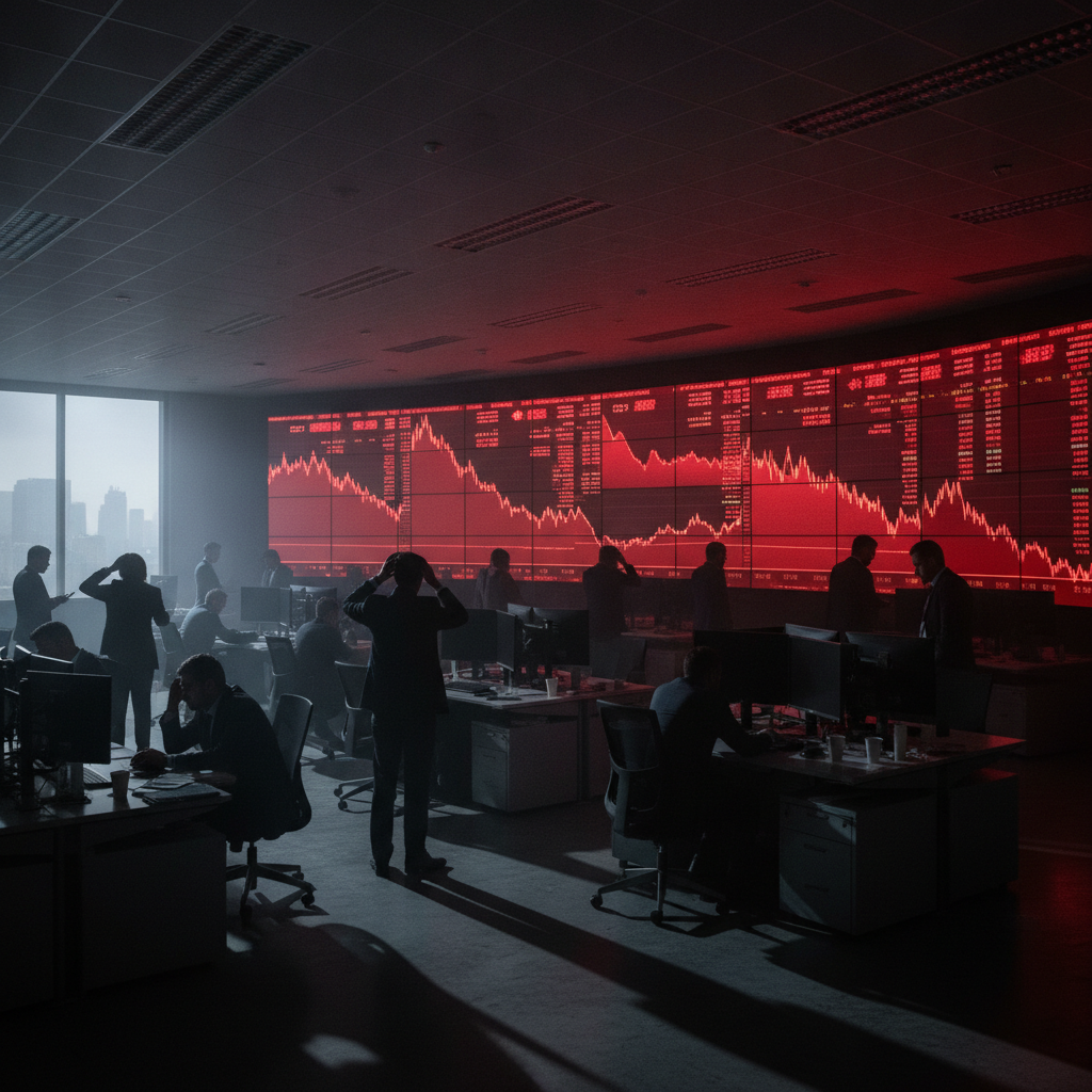 Sensex drops on Dalal Street following escalation of conflict involving Iran