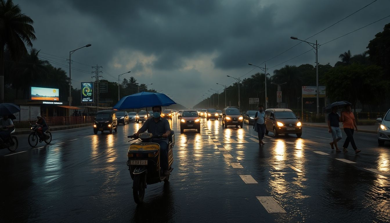 IMD Forecasts Heavy Rainfall and Flash Flood Risk for Delhi-NCR on August 15