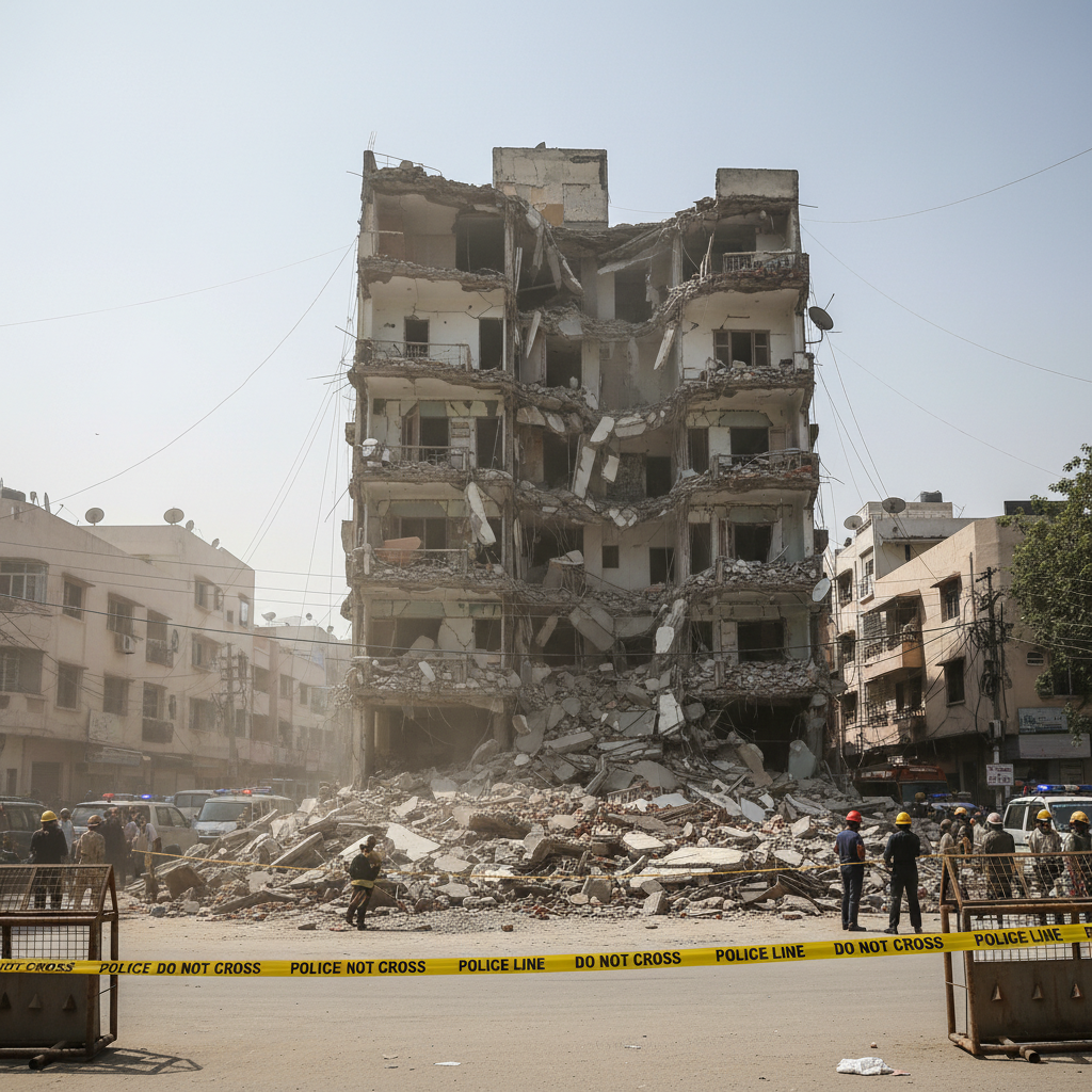 Saket Building Collapse Halts Expansion, Costing Owner Rs 10 Lakh Monthly Rent