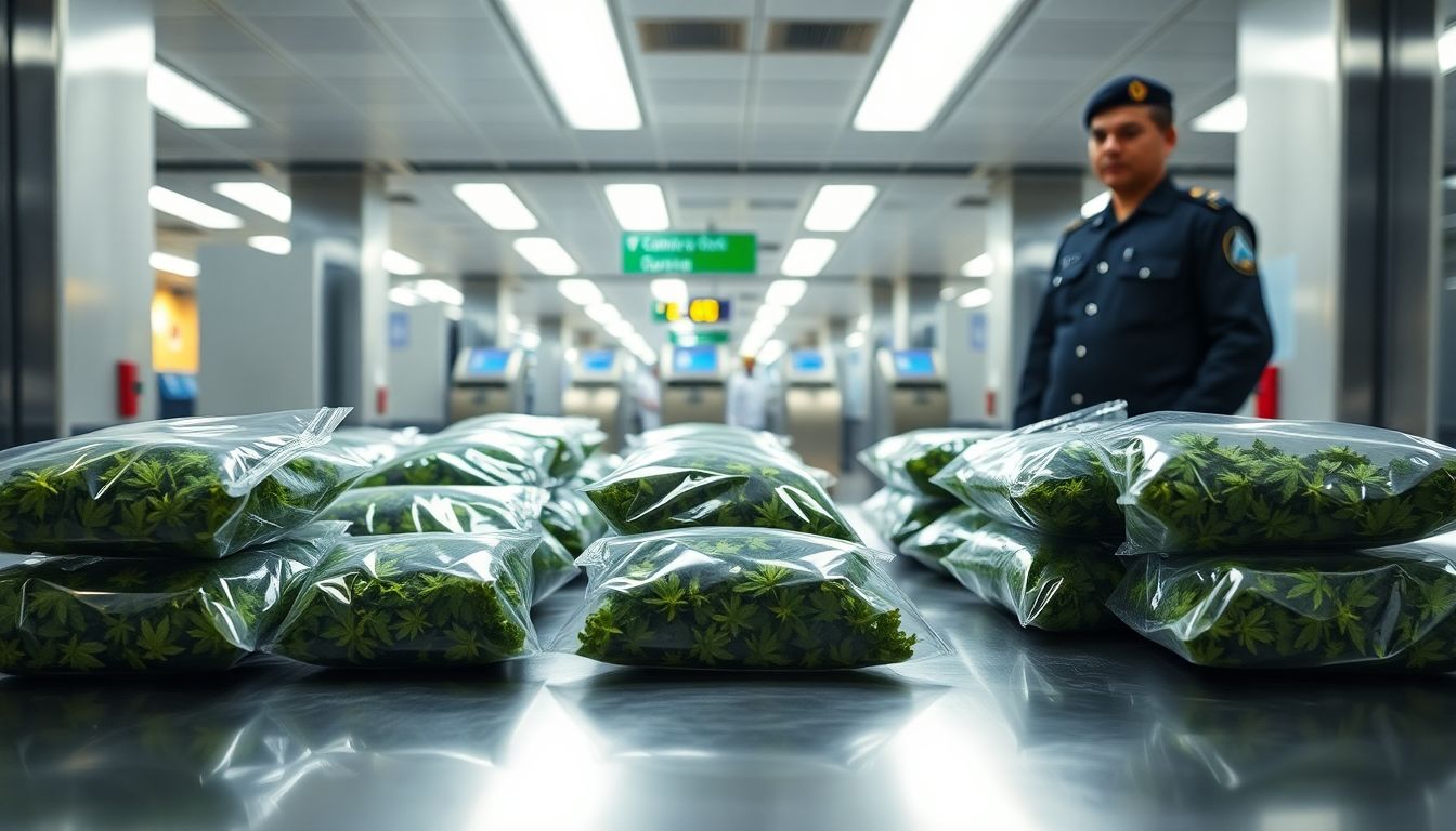Customs Arrest Three Passengers at Delhi Airport After Seizing 6.37 kg Hydroponic Weed