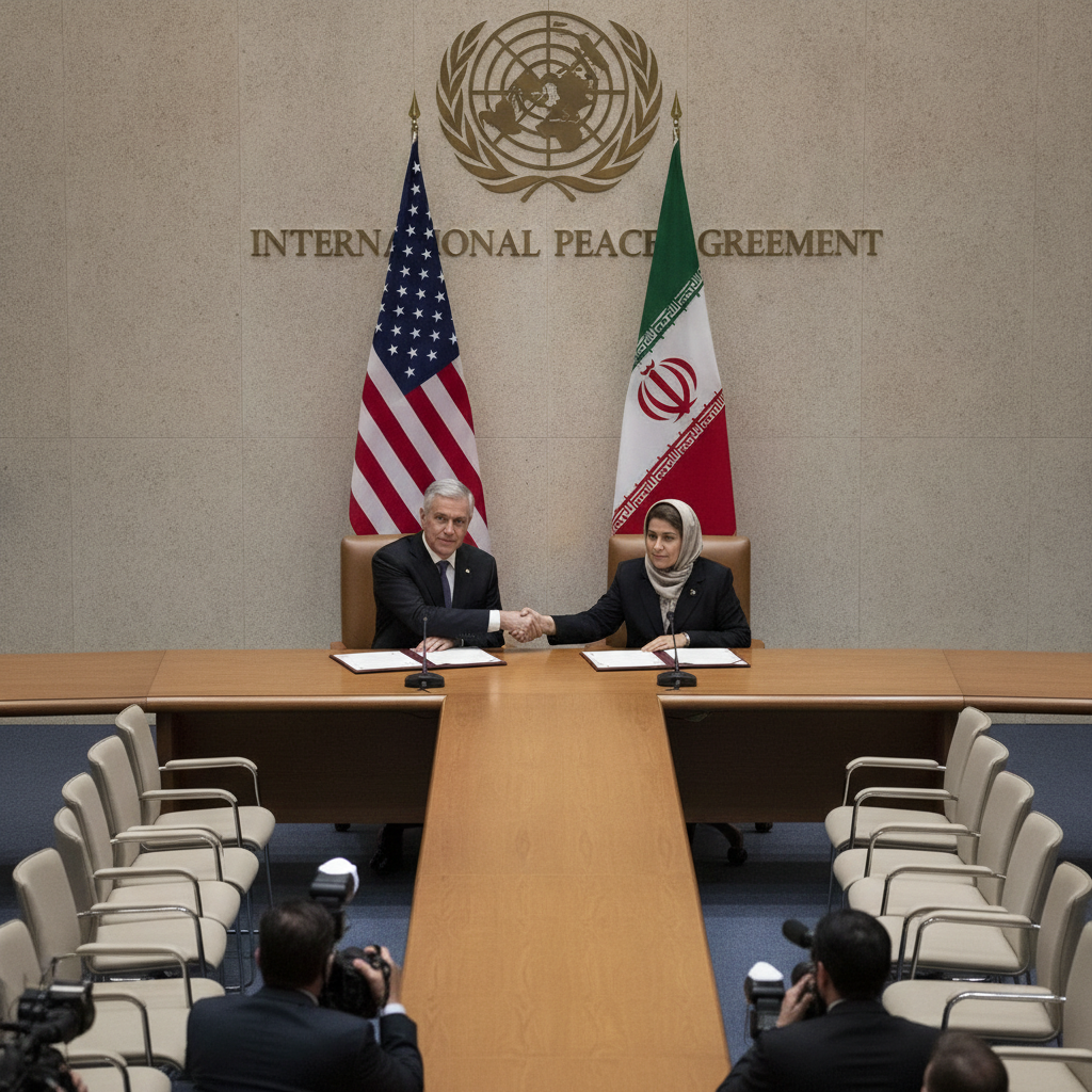 US and Iran scheduled to sign peace agreement on June 19