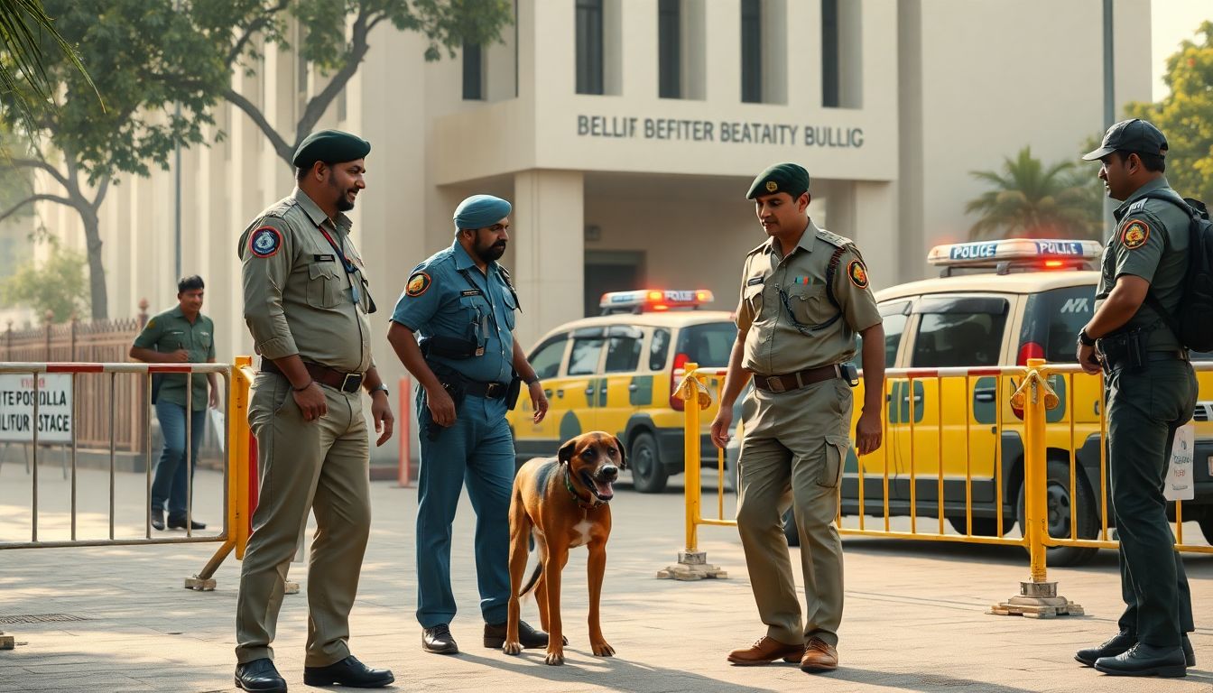 Delhi High Court and MB Road Saket Office Receive Bomb Threats