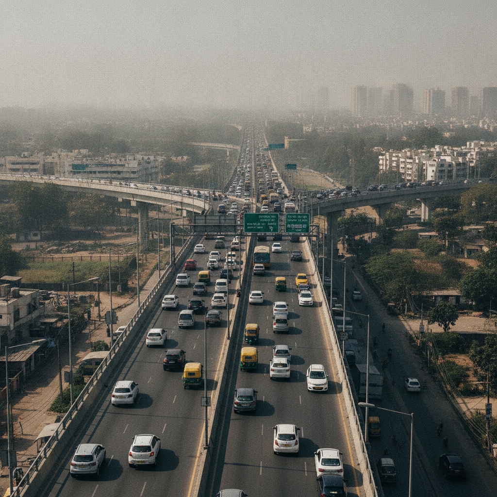 Delhi PWD Plans U-Turn and Extra Lane to Ease Barapullah Phase III Congestion