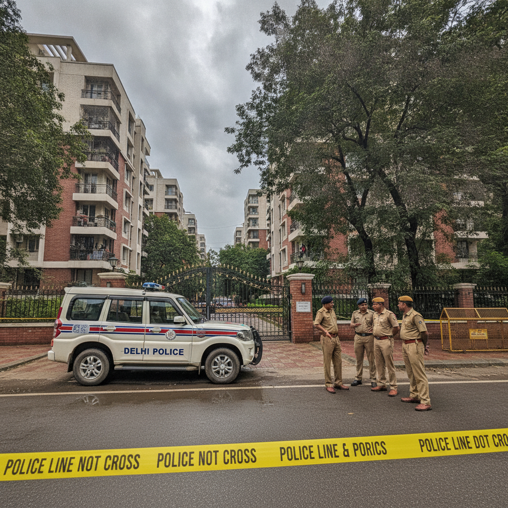 Delhi Police probe murder of DU professor Debosmita Paul in Vasundhara Enclave