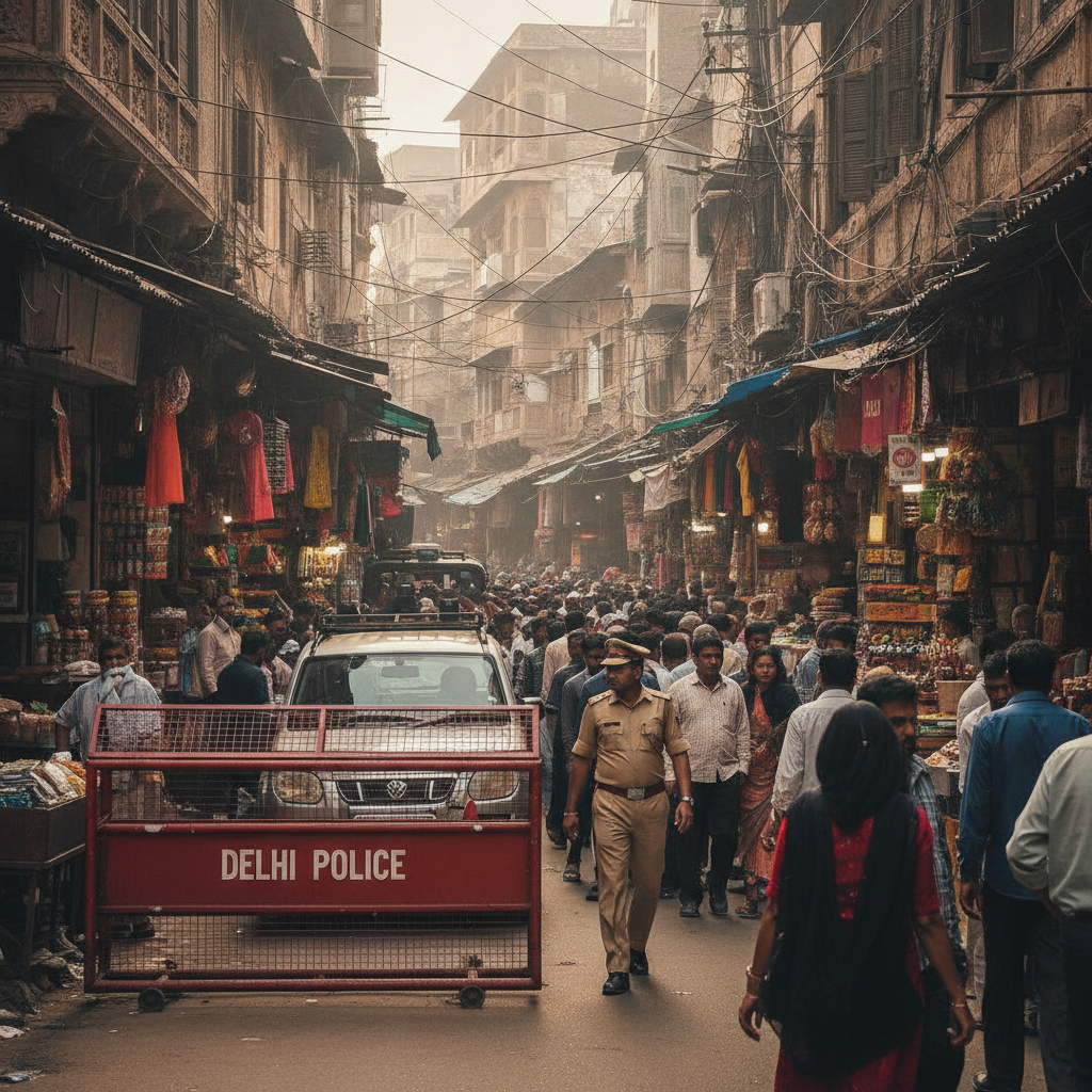 Delhi Police Officer Suspended After Allegedly Assaulting Salesman in Chandni Chowk