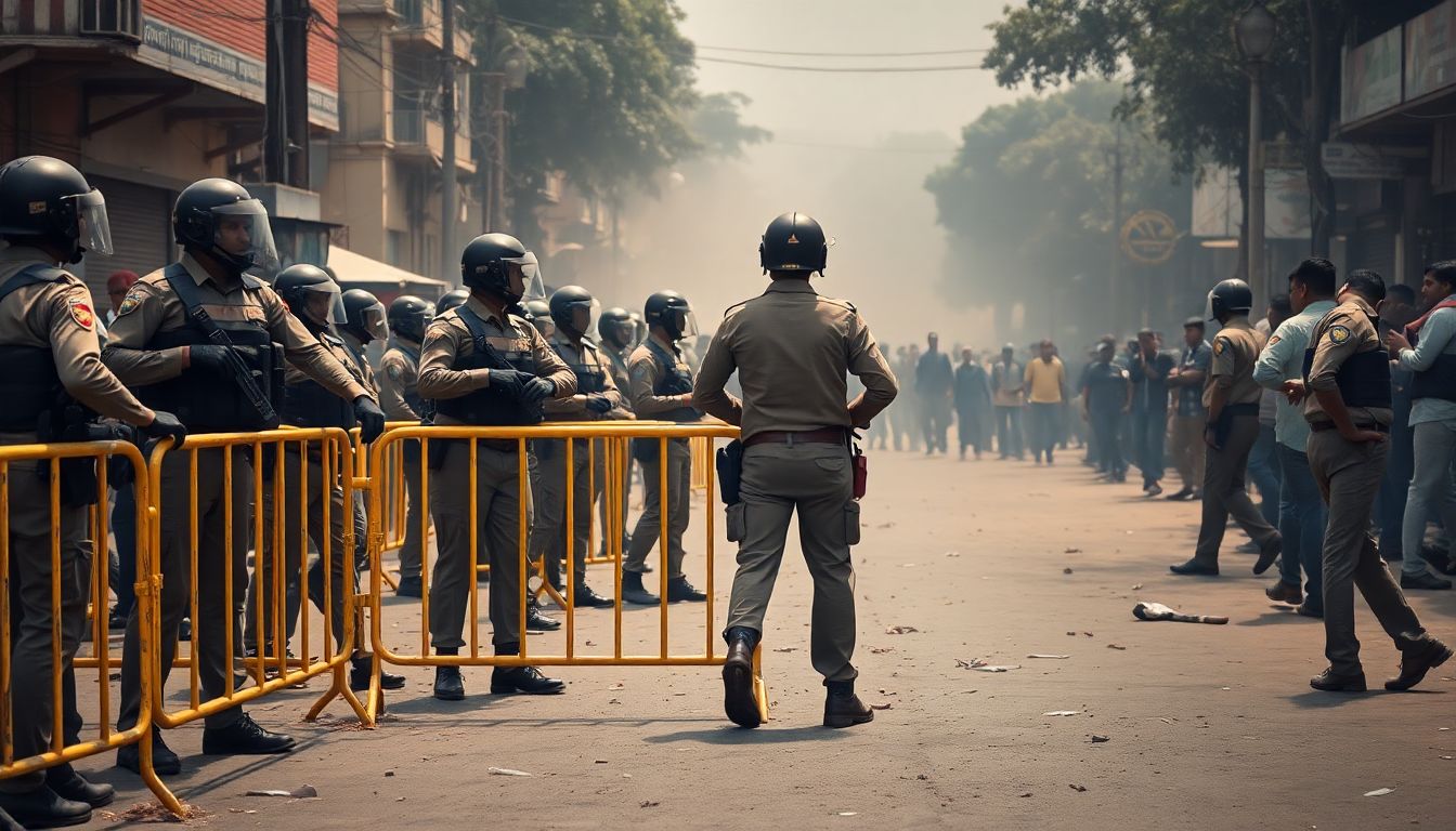Over 118 Police Officers and 60 Protesters Injured in Delhi Parliament March Clashes