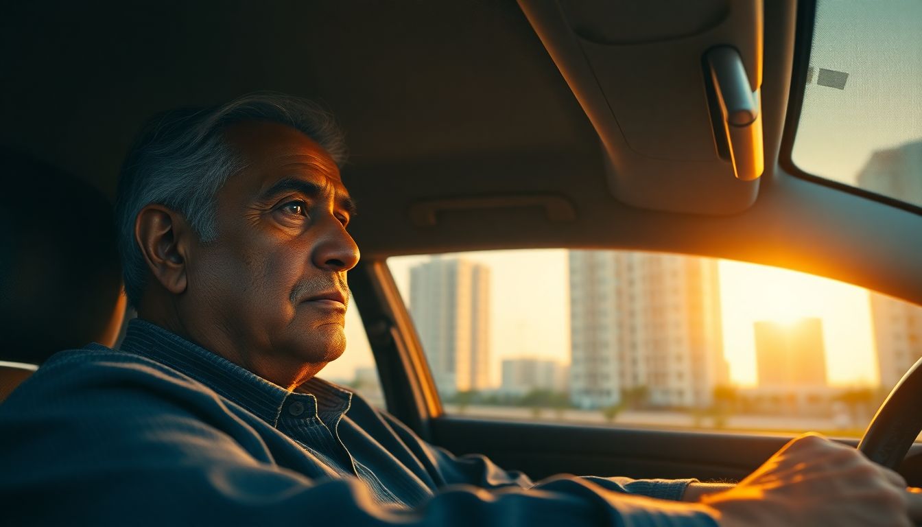 Noida Flat Owner Drives Uber 12 Hours a Day After Surviving Heart Attack