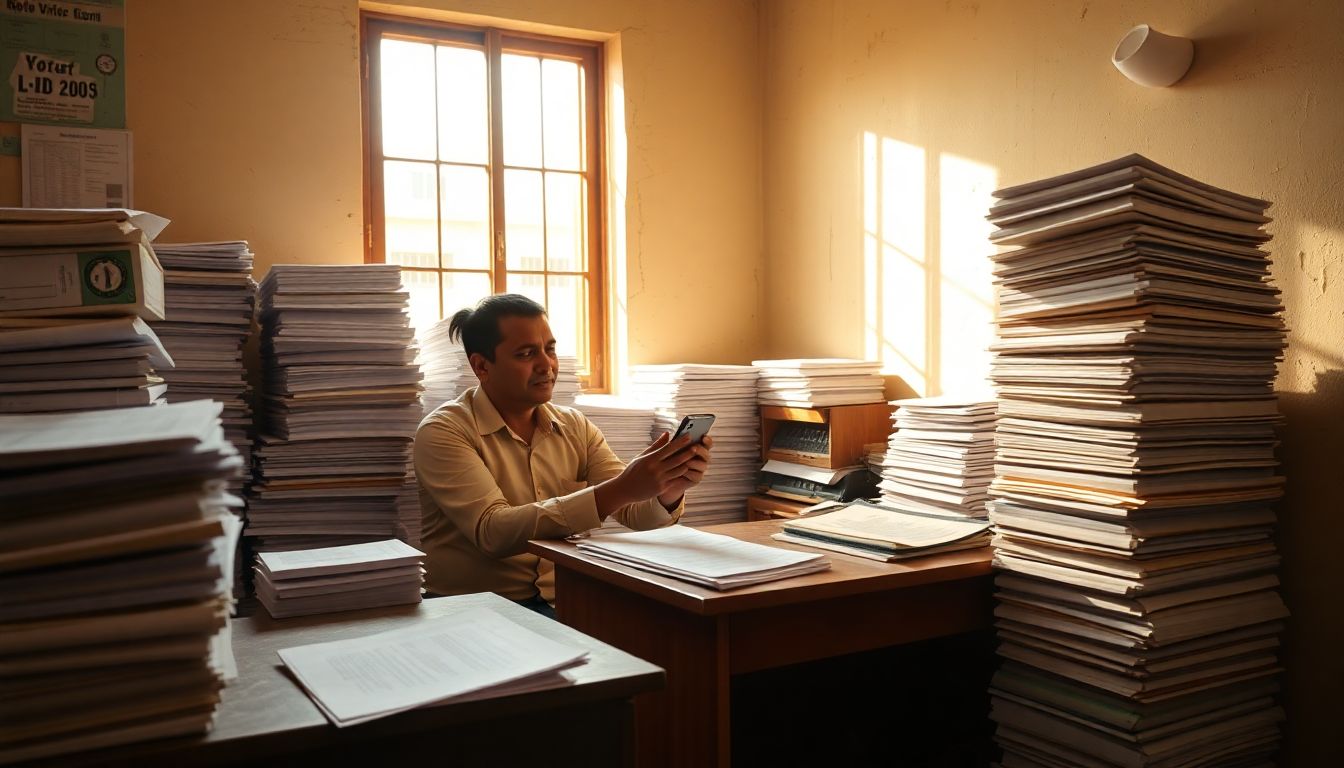 East Delhi Voter Digitisation Lags at 13 Percent as Poll Officials Face Challenges
