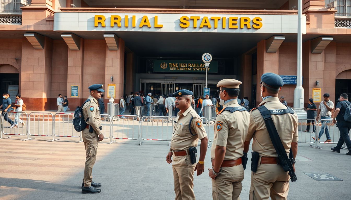Delhi Beefs Up Transit Hub Security Following ISI Railway Threat Intelligence