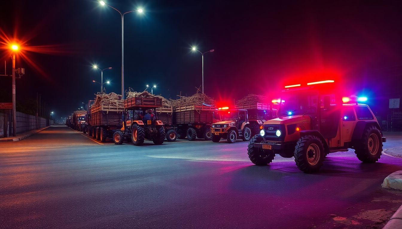 Delhi Police Impound 20 Tractors for Illegal Debris Dumping in East Delhi