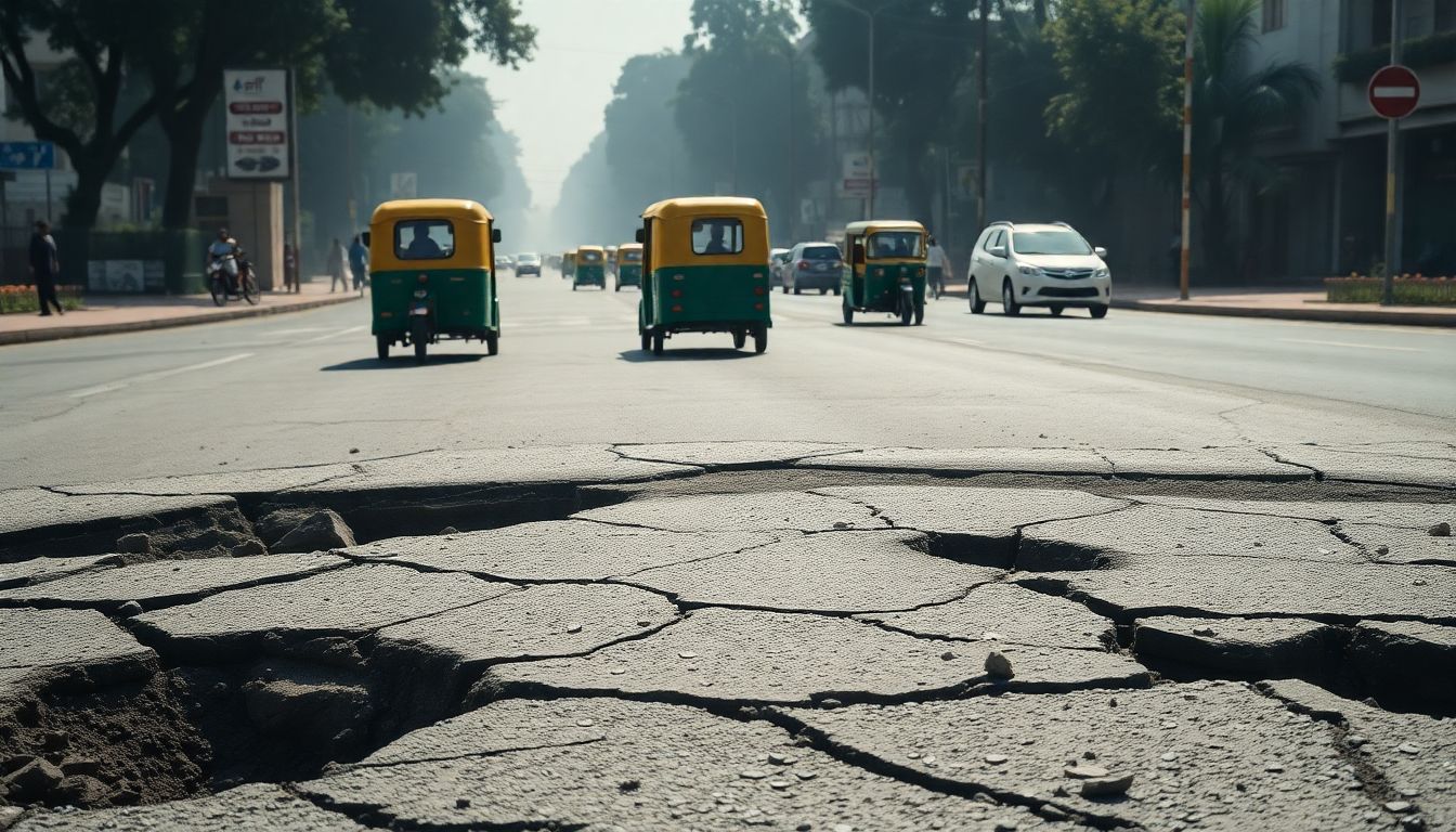 Bad Roads Waste Up to 1.5 Billion Litres of Petrol Annually, Denting E20 Efficiency
