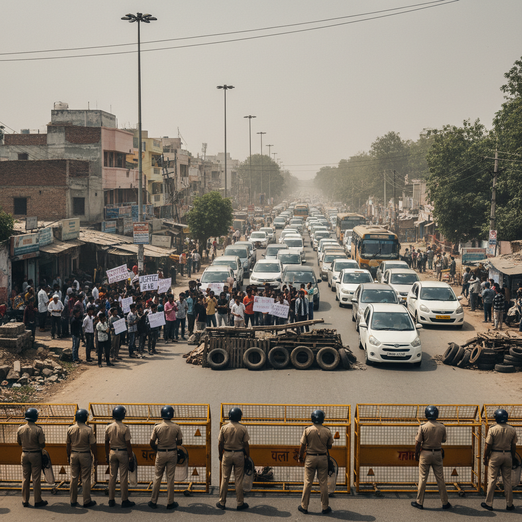 Teenager's Death Triggers Protest and Road Blockade in Chhatarpur