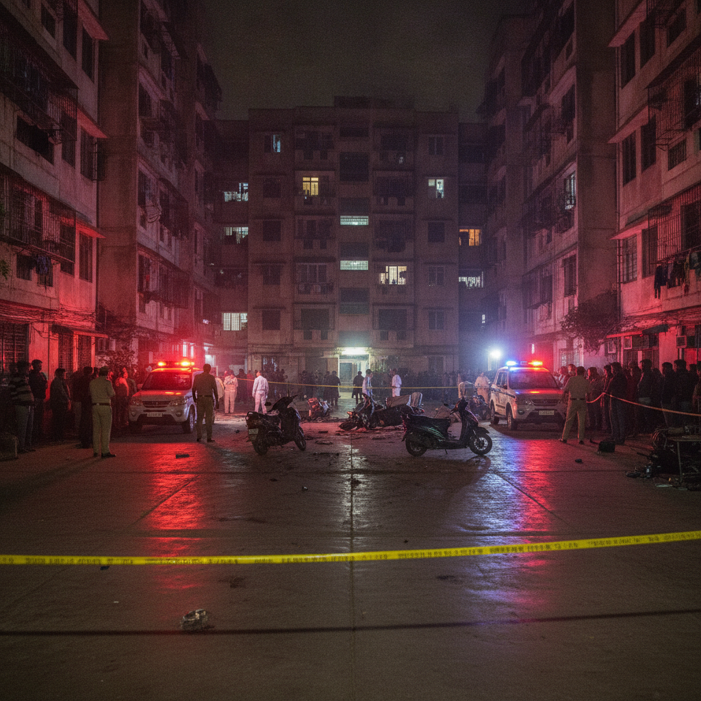 Two arrested after speeding car hits five people inside Mayur Vihar housing society