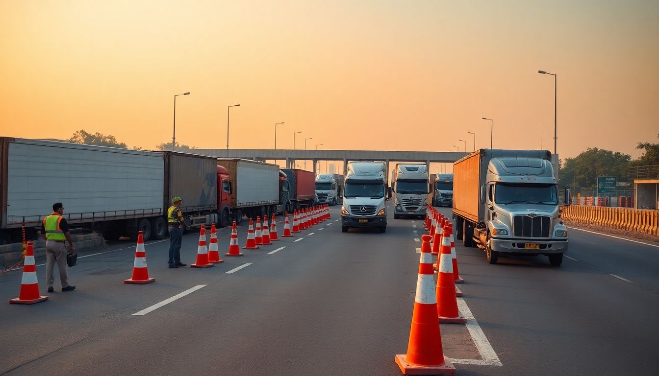 Gurugram Restricts Heavy Vehicle Movement to Delhi for Independence Day Security