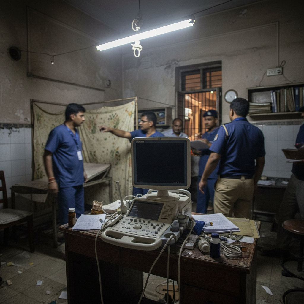 Three arrested after Gurgaon health team busts illegal sex determination racket