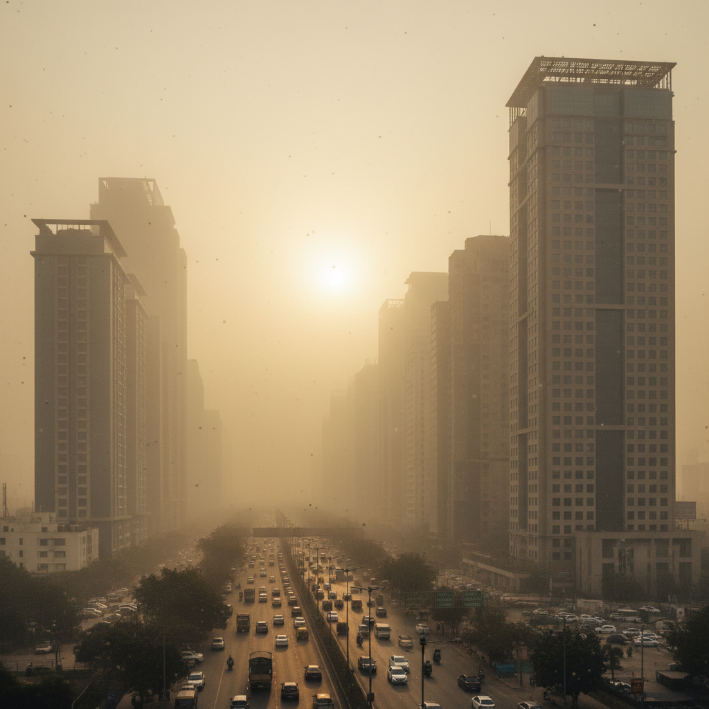 Gurugram Afternoon Ozone Levels Peak at Twice the Normal Limit