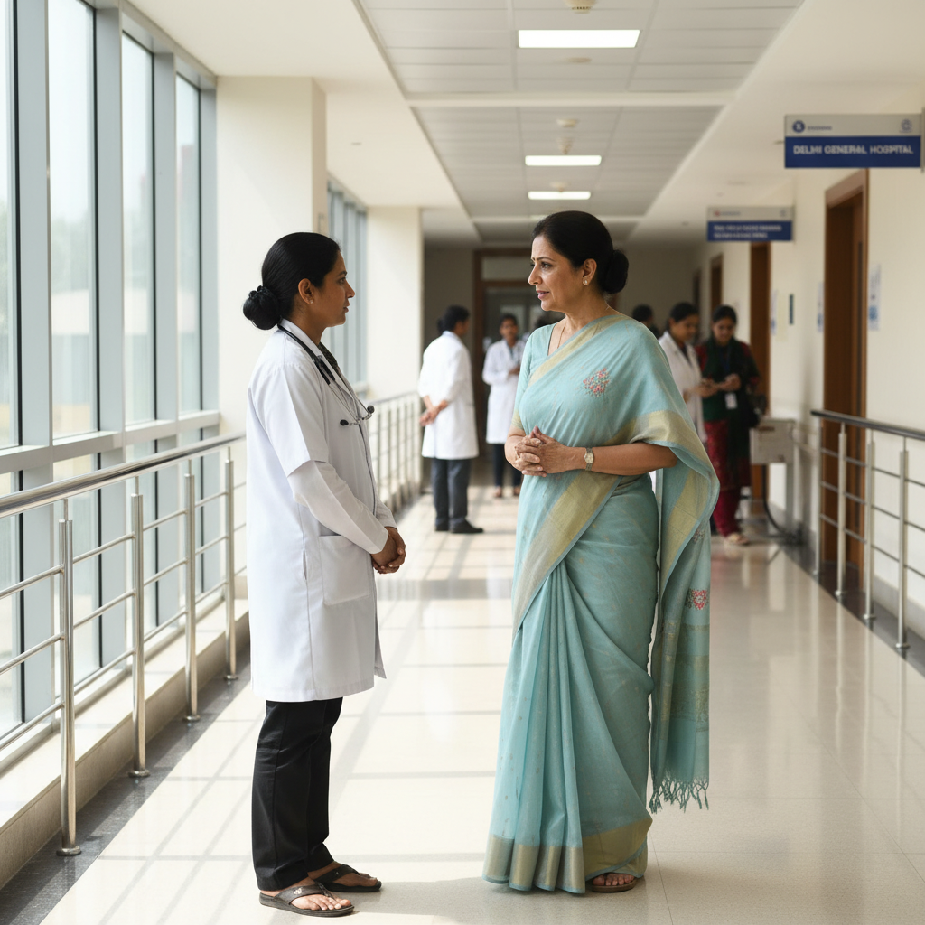 CM Rekha Gupta Visits Saket Hospital, Announces Malviya Nagar Fire Compensation
