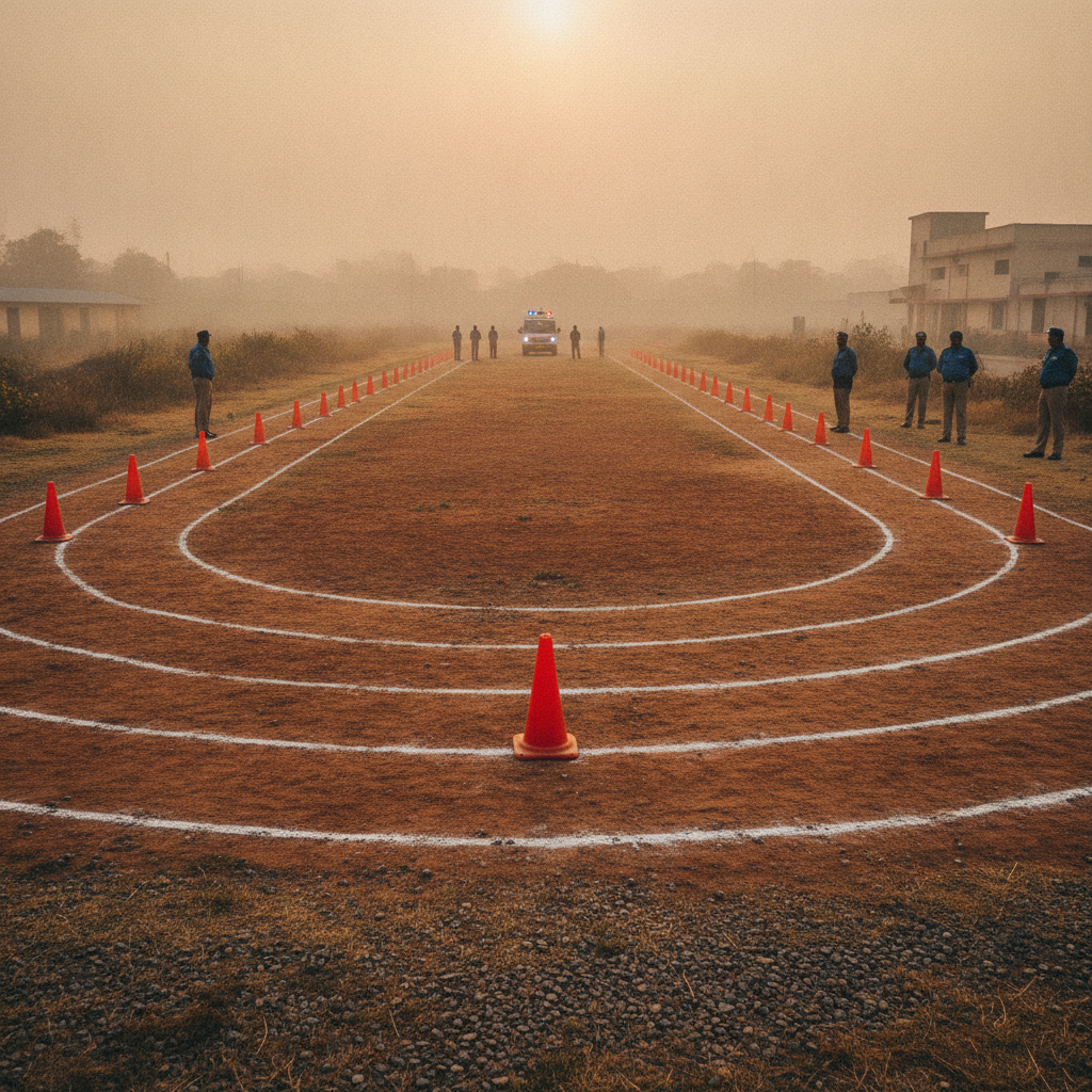 Delhi Police Candidate Dies After Collapsing During Endurance Test in Wazirabad
