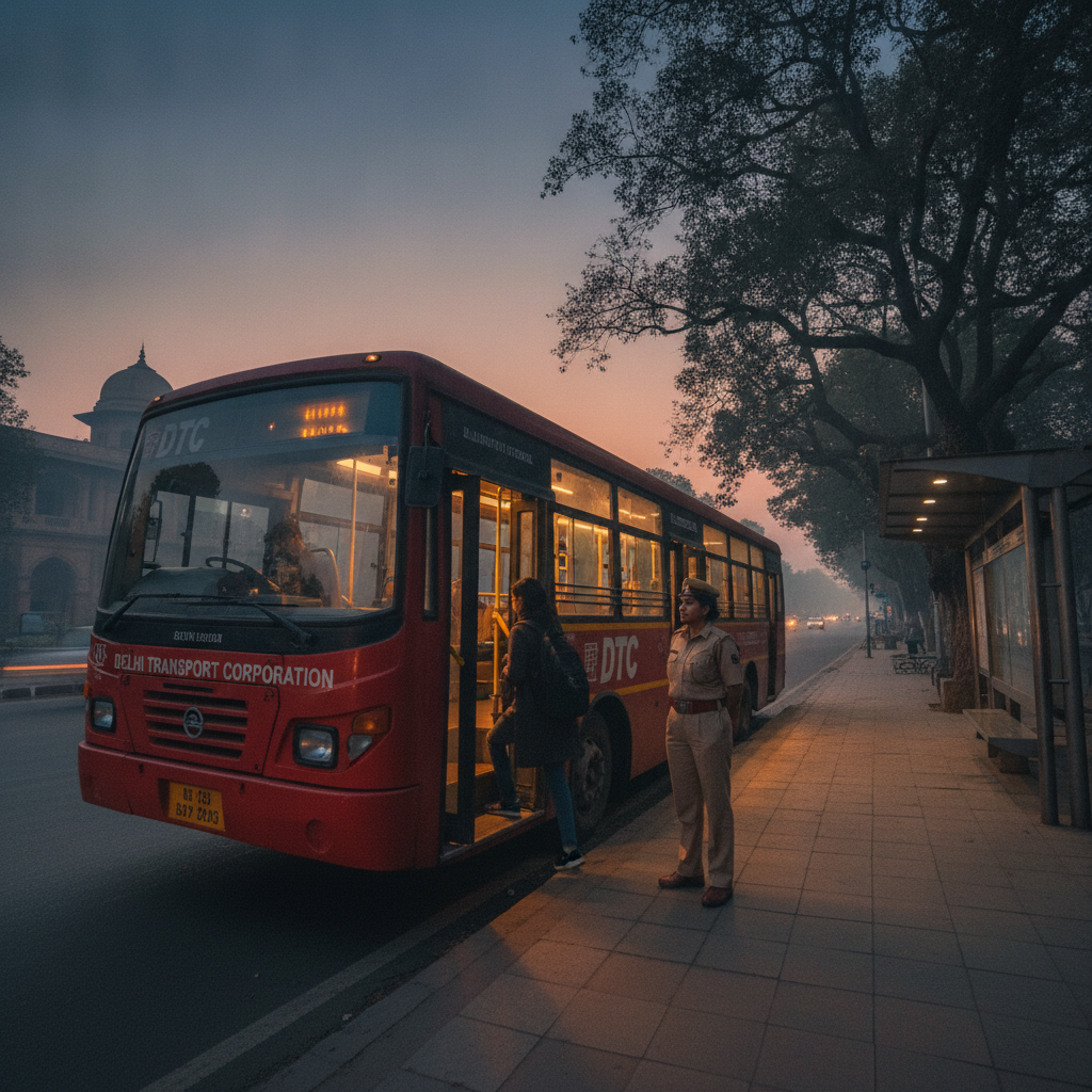 DTC Plans 4 AM Buses on All Routes and Female Police on Ladies Specials