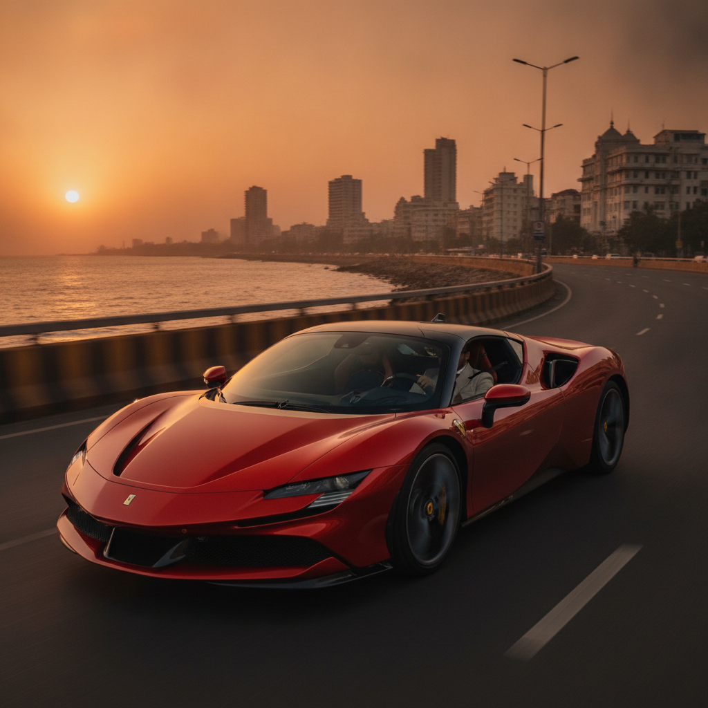 Ranveer Singh Spotted Cruising In Mumbai In New Ferrari Worth Rs 6.36 Crore