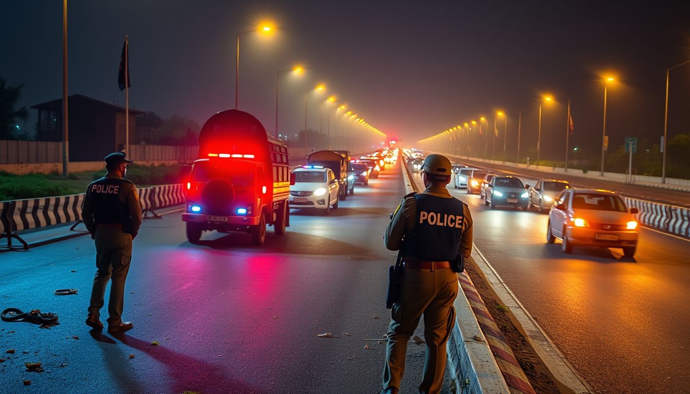 Police Personnel Injured in Clash on Delhi-Amritsar Highway in Ambala
