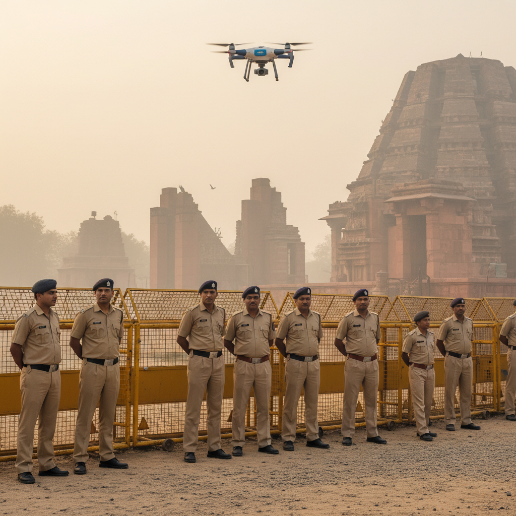 Delhi Police Deploy 2000 Officers for Cockroach Janta Party Protest at Jantar Mantar