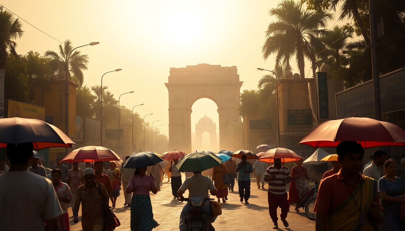 Delhi Records Warmest June Night in Two Years as Feels-Like Temperature Hits 50.7C