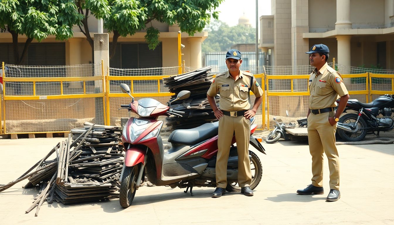 Two Arrested As Police Bust Fake Vehicle Scrapping Racket In Rohini