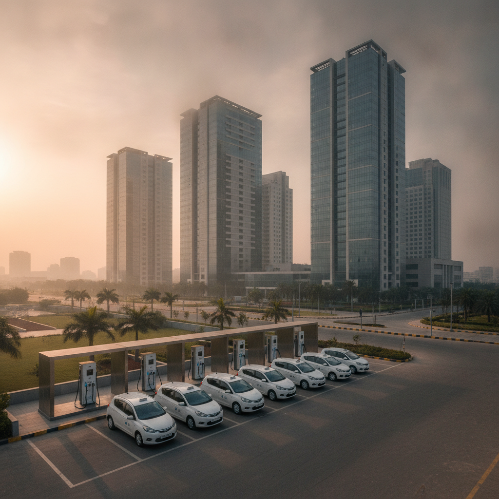 Startups Struggle to Fill Delhi NCR EV Cab Market After BluSmart Shutdown