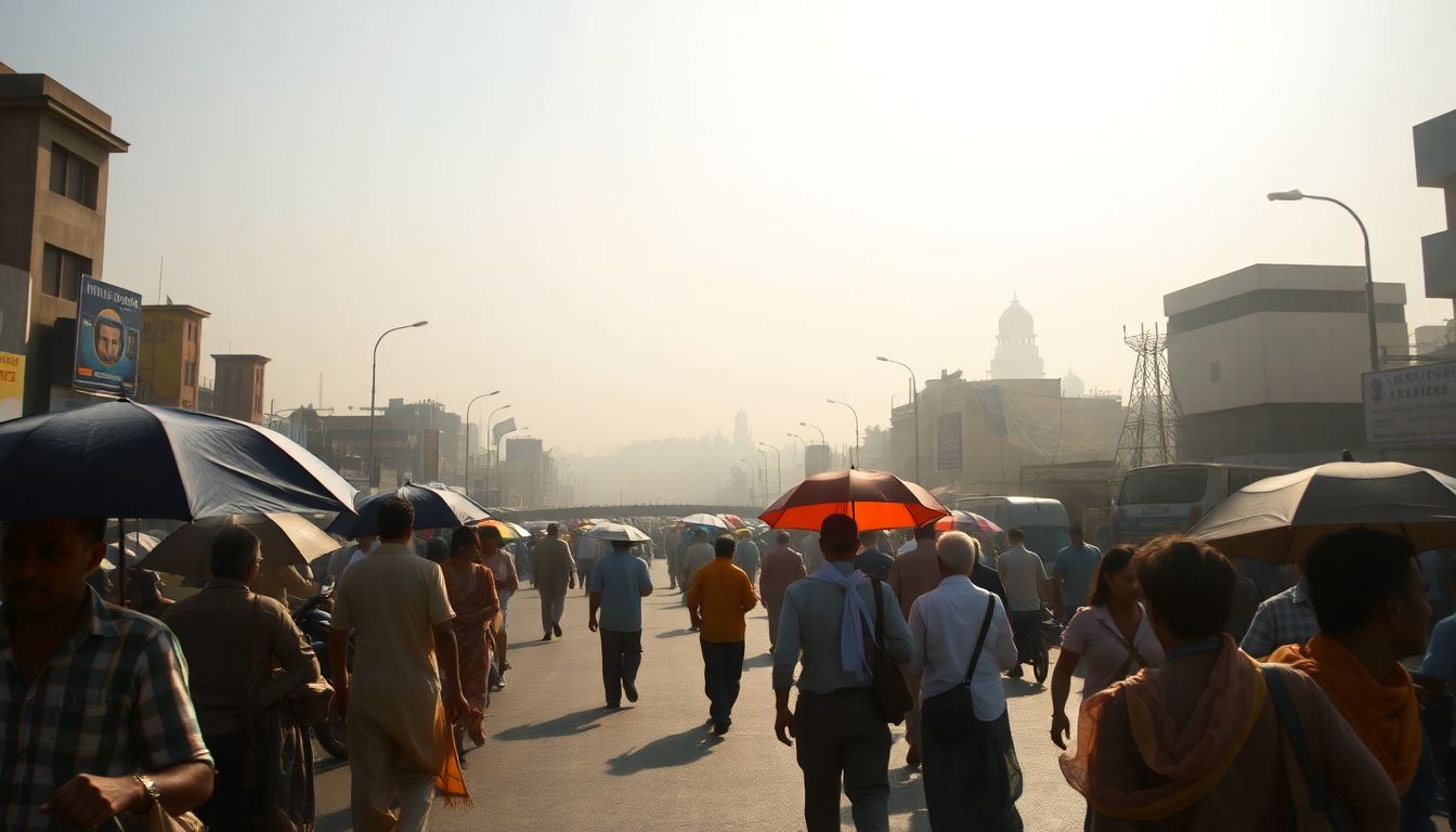 New Delhi Records Highest July Temperatures in Two Years as Heat Index Hits 48 Degrees