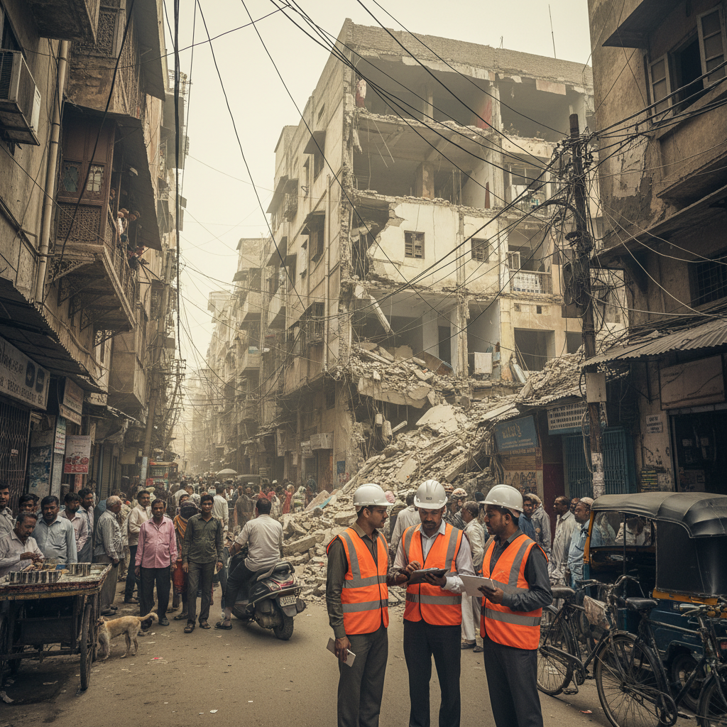 Delhi CM Orders Audit of Illegal Buildings After Saidulajab Collapse