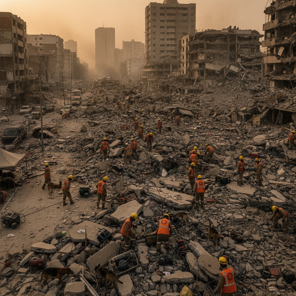 Twin Earthquakes Kill 235 in Venezuela as Rescuers Search Rubble