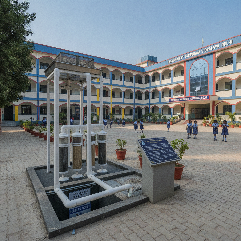 Delhi Government Signs MoU With IGL For Rainwater Harvesting In 75 CM Shri Schools
