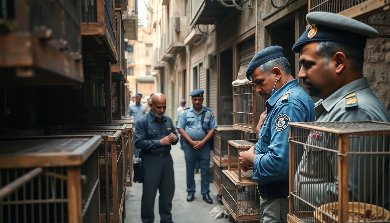 863 Animals Rescued in Joint Raid at Central Delhi Kabootar Market