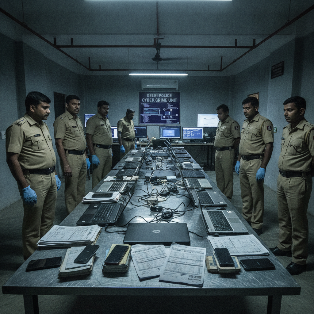 Delhi Police arrest 10 suspects in cyber fraud mule account racket bust