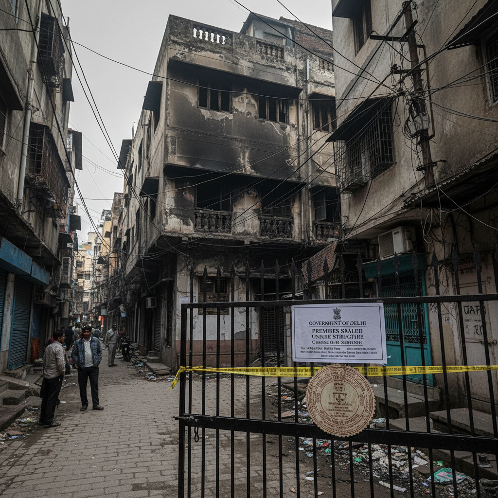 MCD seeks license cancellation for 12 Hauz Rani B&Bs after fire kills 21