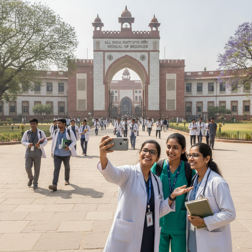 AIIMS Delhi Restricts Staff and Students From Filming Reels and Using Official Logo