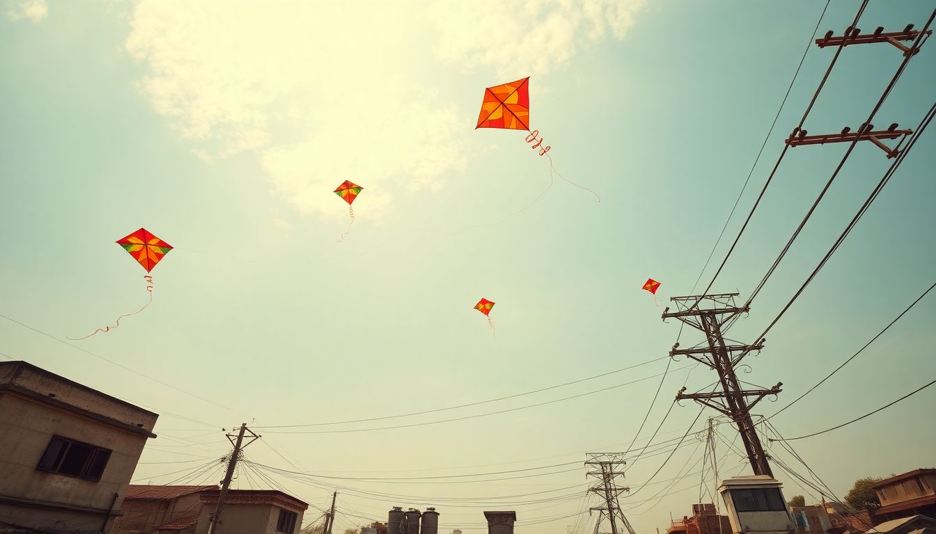 Delhi Discoms Warn Against Flying Kites Near Power Lines Ahead of Aug 15