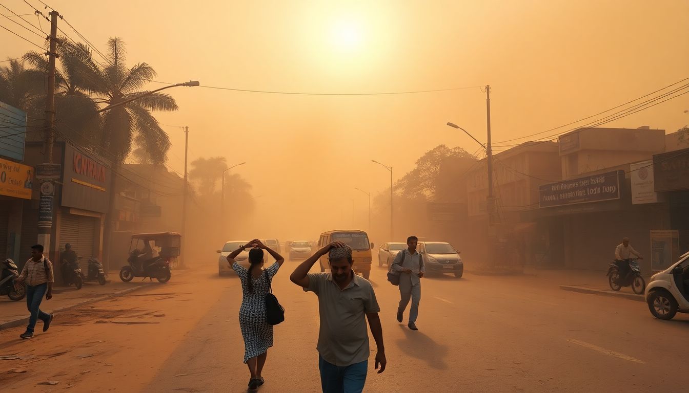 Delhi Heat Index Hits 50.7C as Safdarjung and Lodi Road Record High Temperatures