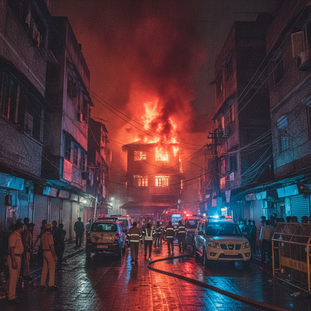 Police evacuate residents as fire and explosions hit Majlis Park house
