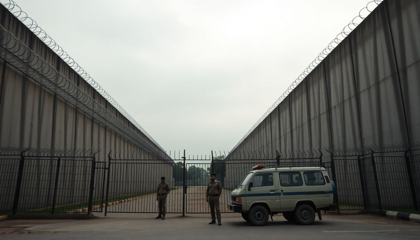 Undertrial Inmate Fatally Stabbed in Neck by Two Prisoners at Delhi's Rohini Jail
