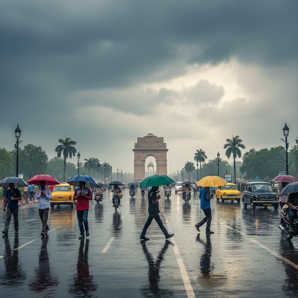 Delhi Rain Forecast to Keep Maximum Temperatures Below 40 Degrees Celsius This Week