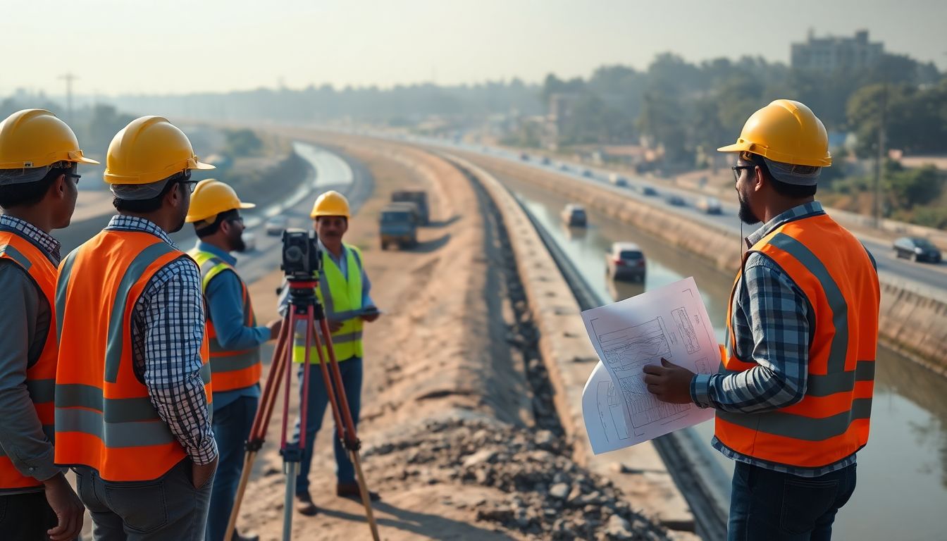 PWD Begins Feasibility Study for Road Corridor Along Najafgarh Drain