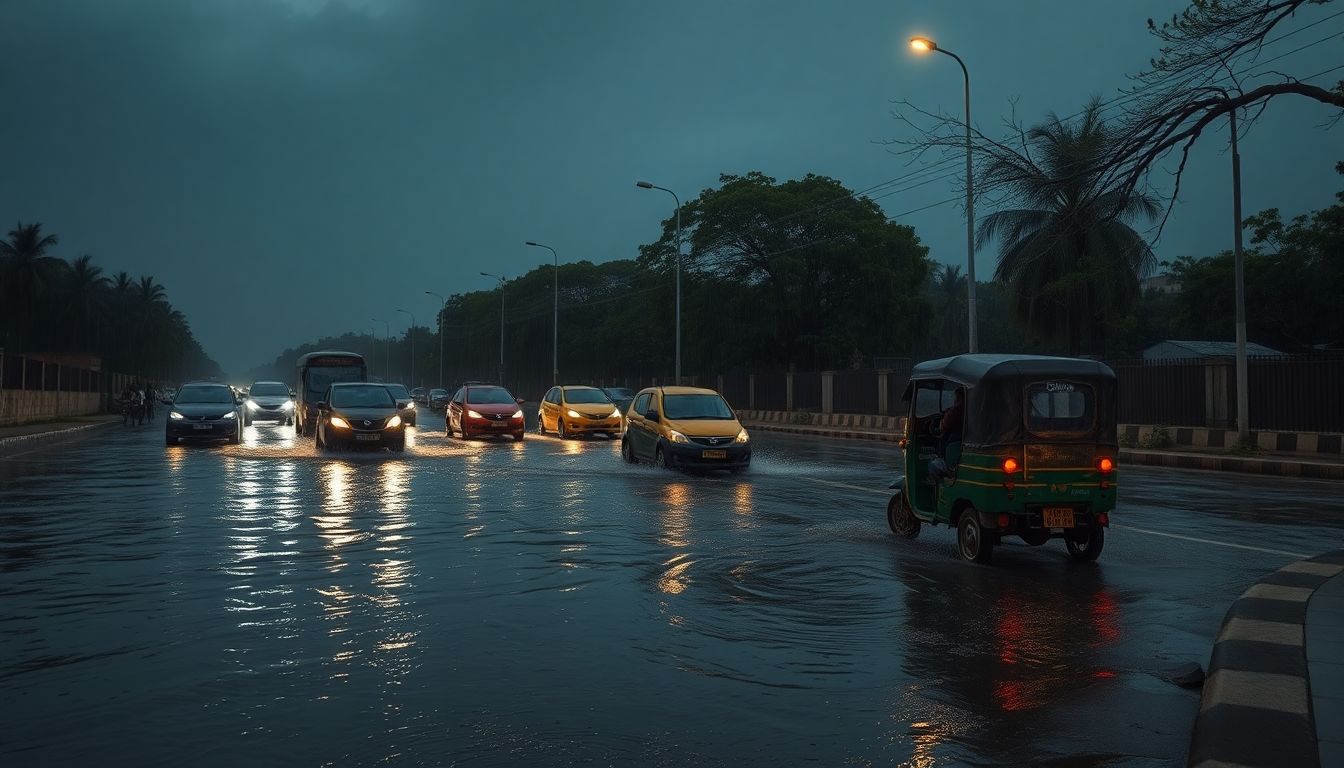 Tuesday Afternoon Rain Triggers Flooding and Power Outages Across Delhi Localities