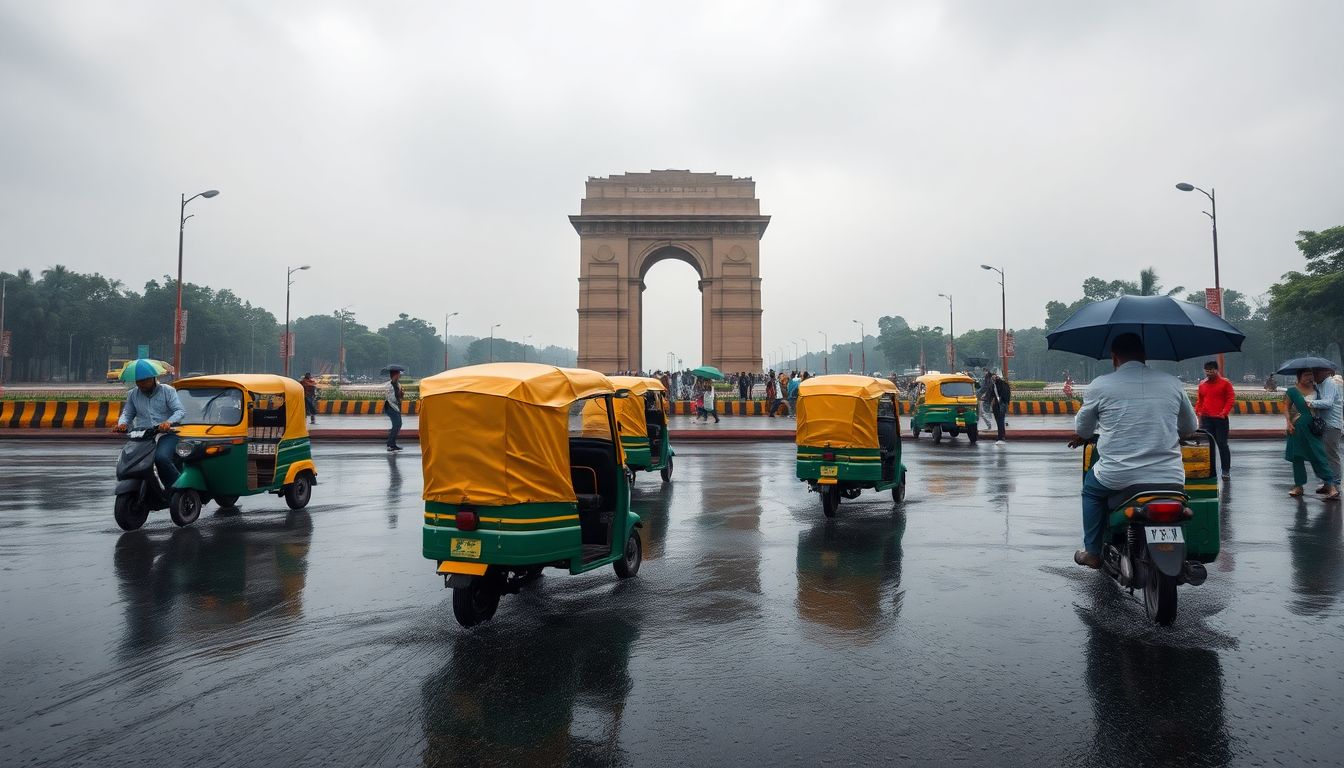 Southwest Monsoon Arrives in Delhi on July 2 After Five Day Delay