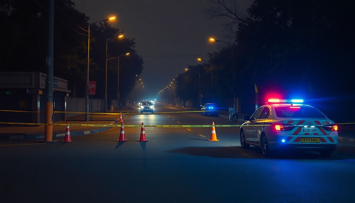 Biker Dies in Sector 4 Hit-and-Run as Pickup Truck Driver Flees