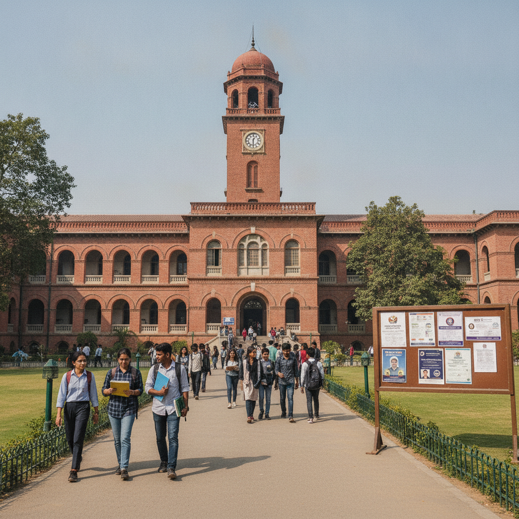 Delhi University limits campaign vehicles and bans name stickers for DUSU polls